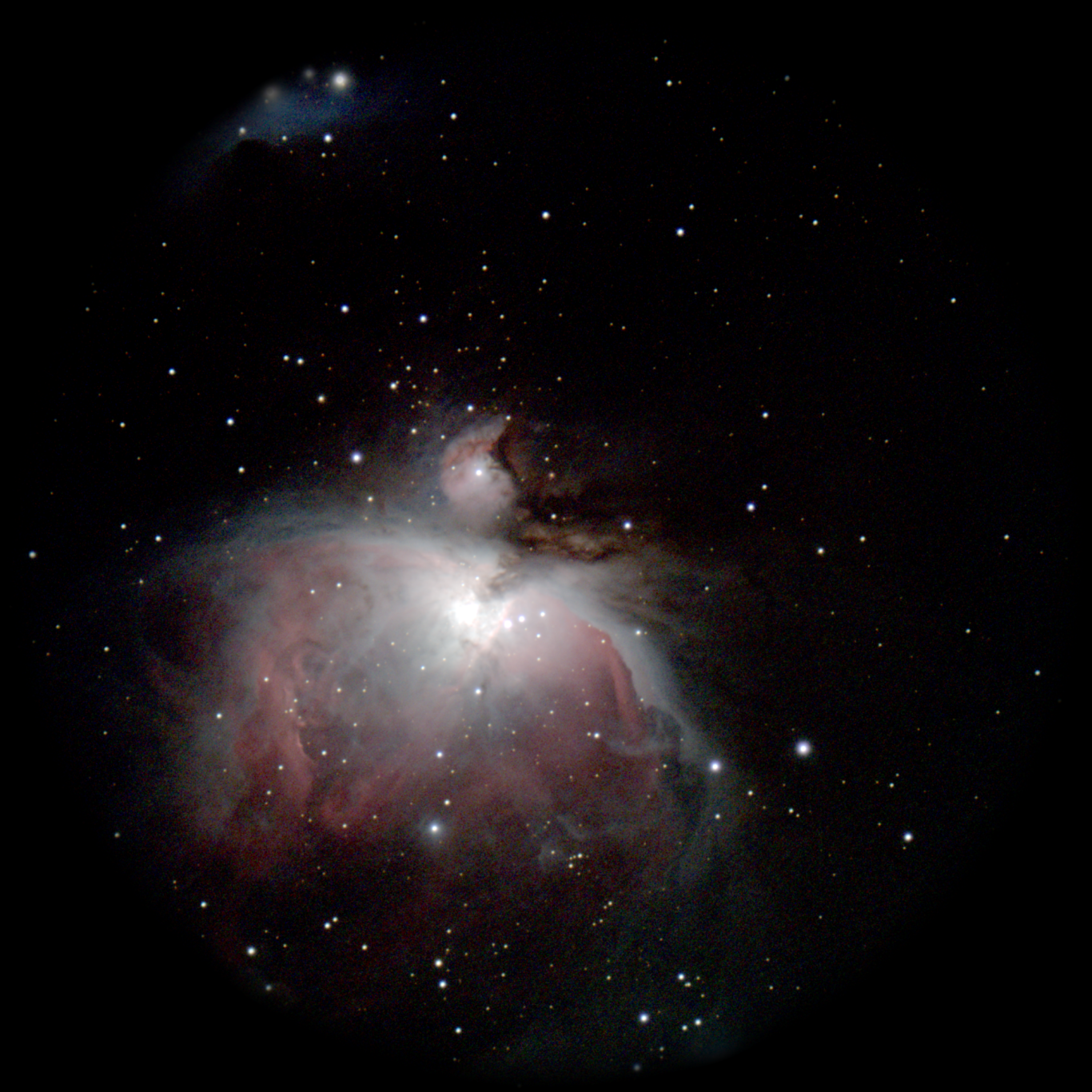 Nebulosa de Orion vista con el Ocular Inteligente SmartEye